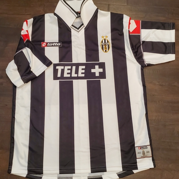 Lotto Other - Juventus F.C. Soccer Jersey Tele+ Lotto